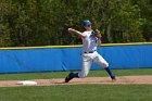 Baseball vs Babson  Wheaton College Baseball vs Babson during Championship game of the NEWMAC Championship hosted by Wheaton. - (Photo by Keith Nordstrom) : Wheaton, baseball, NEWMAC